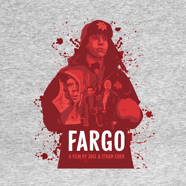 Fargo alternative movie poster by chrisayerscreative